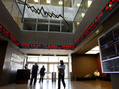 Πτώση 5,38% στο Χρηματιστήριο Αθηνών